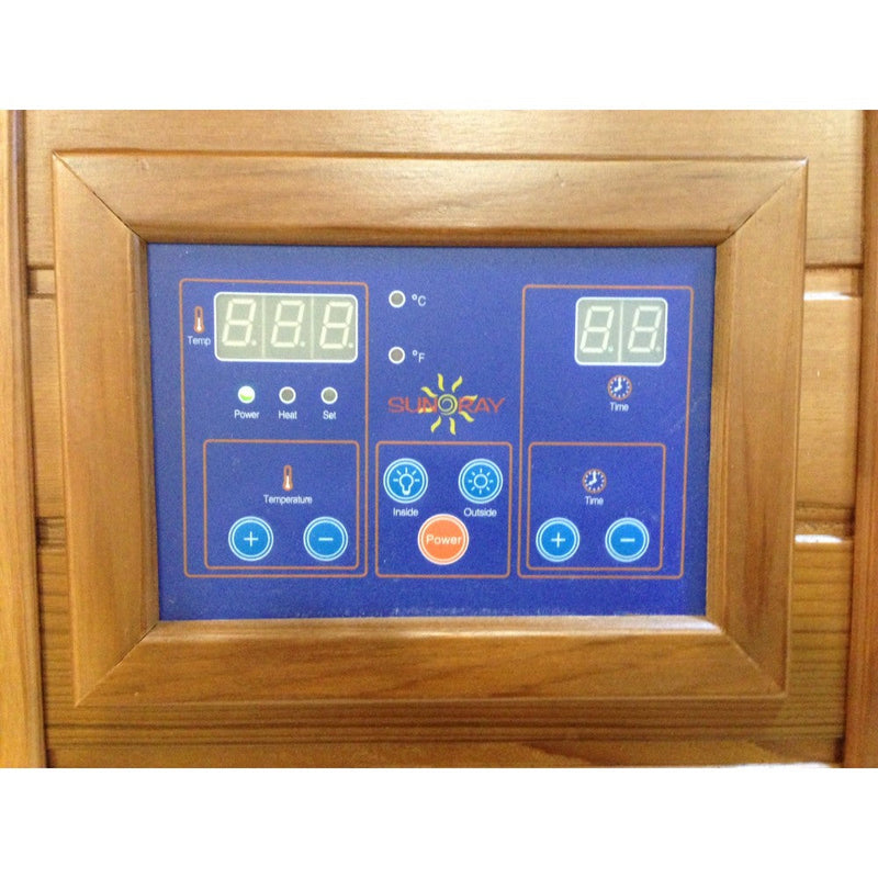 SunRay Sierra 2-Person FAR Infrared Sauna
