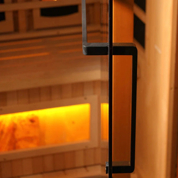 Golden Designs Reserve 1 Person Near Zero EMF Full Spectrum Infrared Sauna, GDI-8010-03
