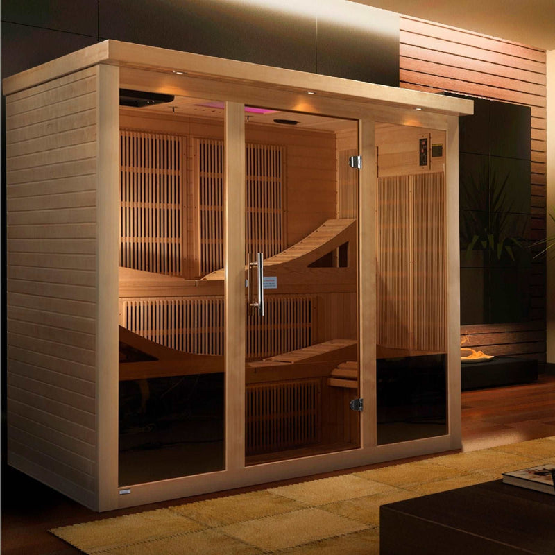 Dynamic Monaco 6 Person Ultra Low EMF Far Infrared Sauna