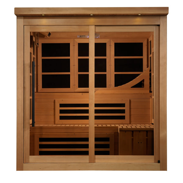 Monaco 6 Person Near Zero EMF Far Infrared Sauna