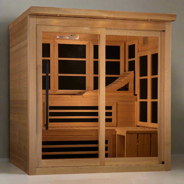 Monaco 6 Person Near Zero EMF Far Infrared Sauna