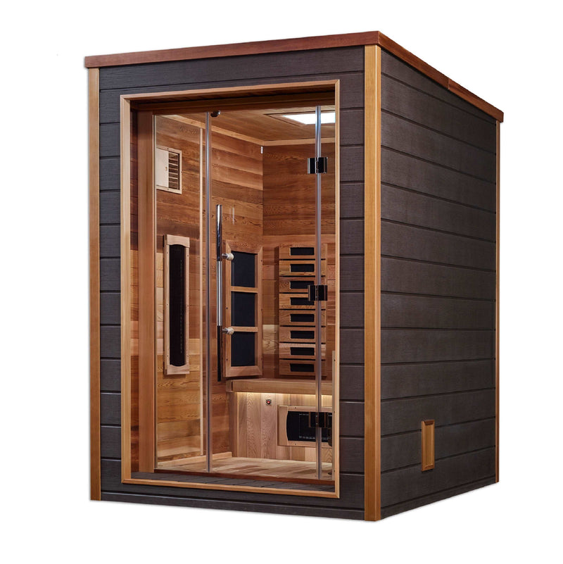 Golden Designs Nora 2 Person Outdoor Hybrid Sauna