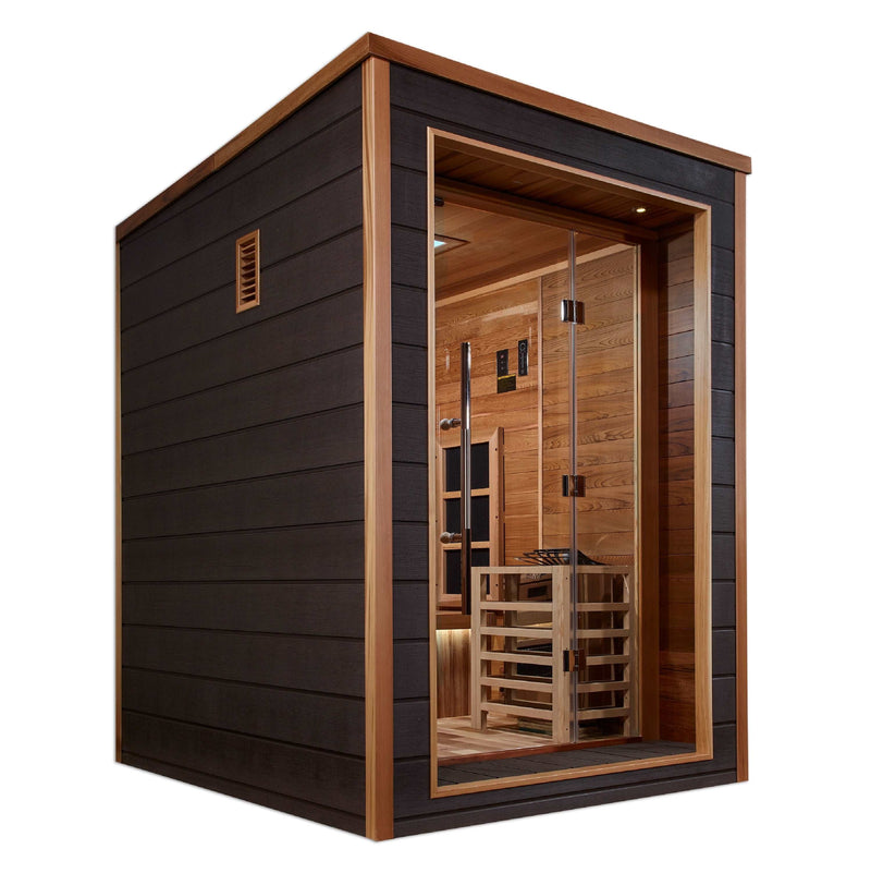 Golden Designs Nora 2 Person Outdoor Hybrid Sauna