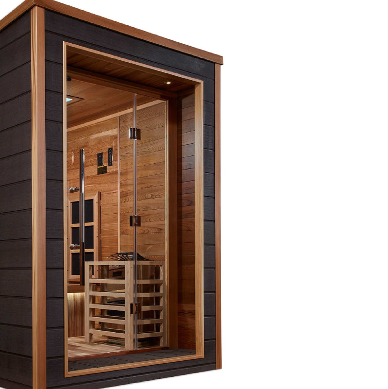 Golden Designs Karlstad 6 Person Outdoor Hybrid Sauna