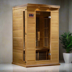Maxxus 2 Person Low EMF Cedar Far Infrared Sauna MX-K206-01 CED