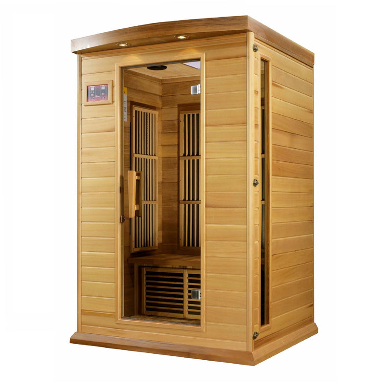 Maxxus 2 Person Low EMF Cedar Far Infrared Sauna MX-K206-01 CED