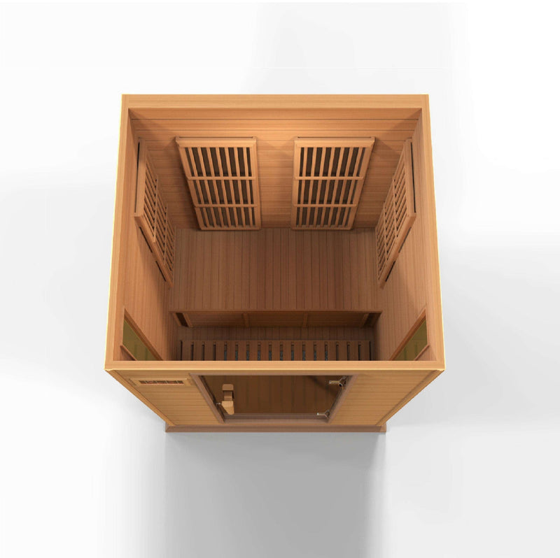 Maxxus 2 Person Low EMF Cedar Far Infrared Sauna MX-K206-01 CED
