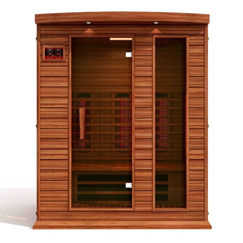 Maxxus 3 Person Full Spectrum Near Zero EMF Infrared Sauna
