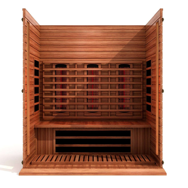 Maxxus 3 Person Full Spectrum Near Zero EMF Infrared Sauna