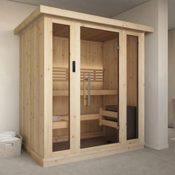 Model X6 3 Person Indoor Traditional Sauna