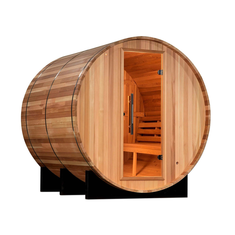 Golden Designs Arosa 4 Person Barrel Sauna