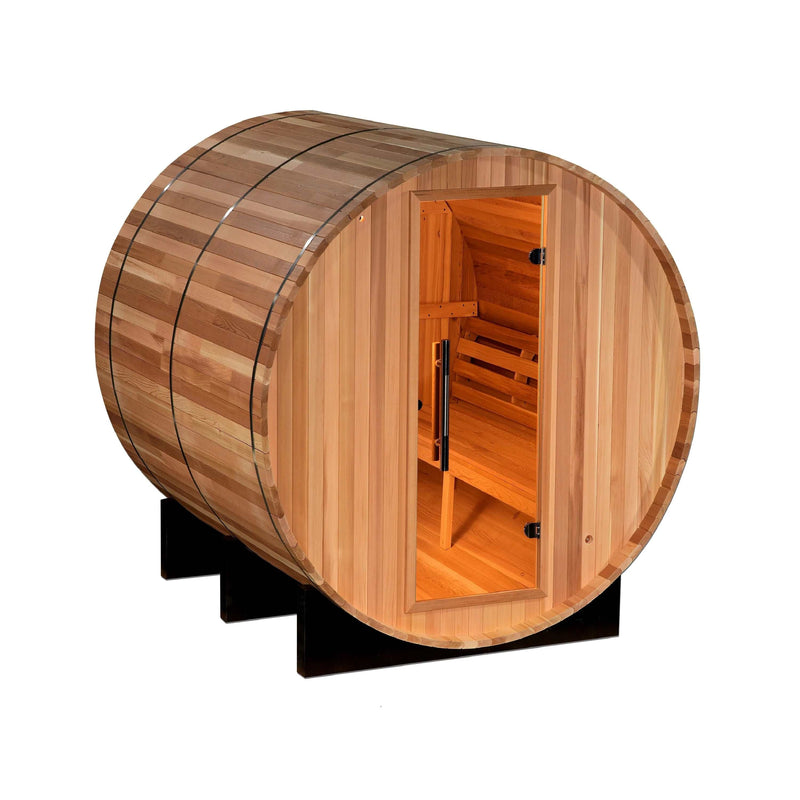 Golden Designs Arosa 4 Person Barrel Sauna